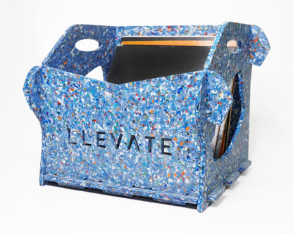 Vinyl Crate (+ Headphone Stand)