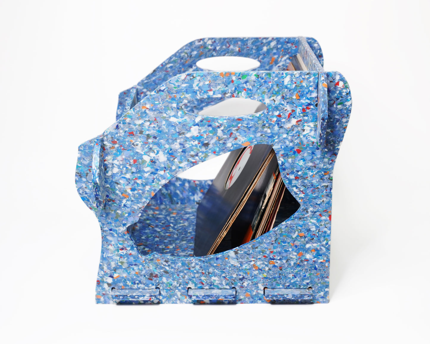 Vinyl Crate (+ Headphone Stand)