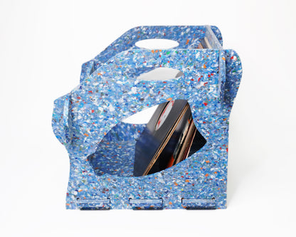 Vinyl Crate (+ Headphone Stand)